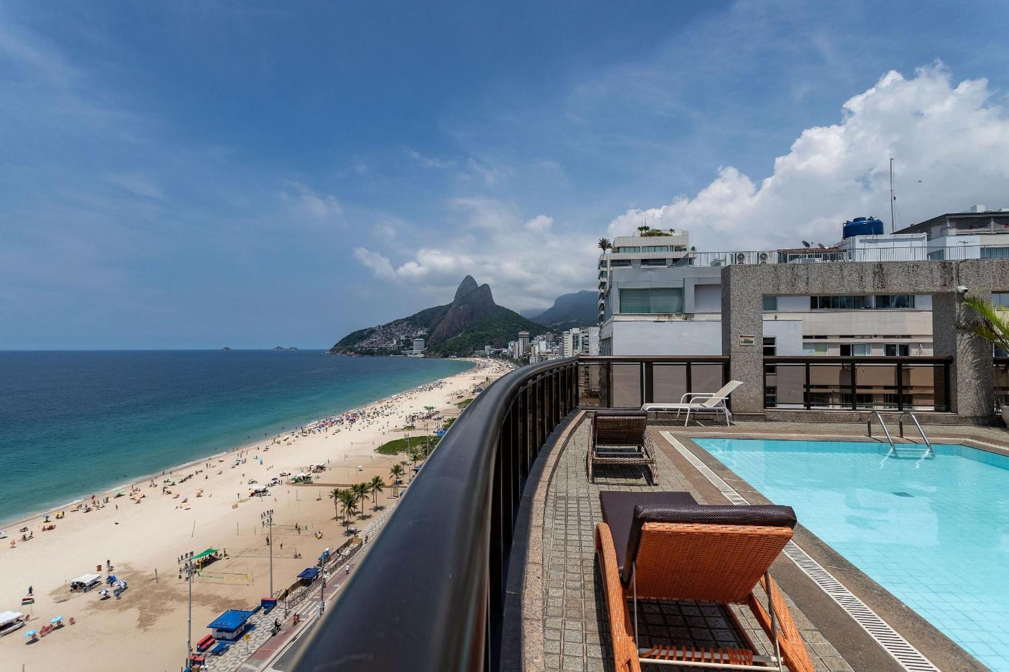 Vista Lateral, Edificio Frente A Praia Rio de Janeiro Exterior photo