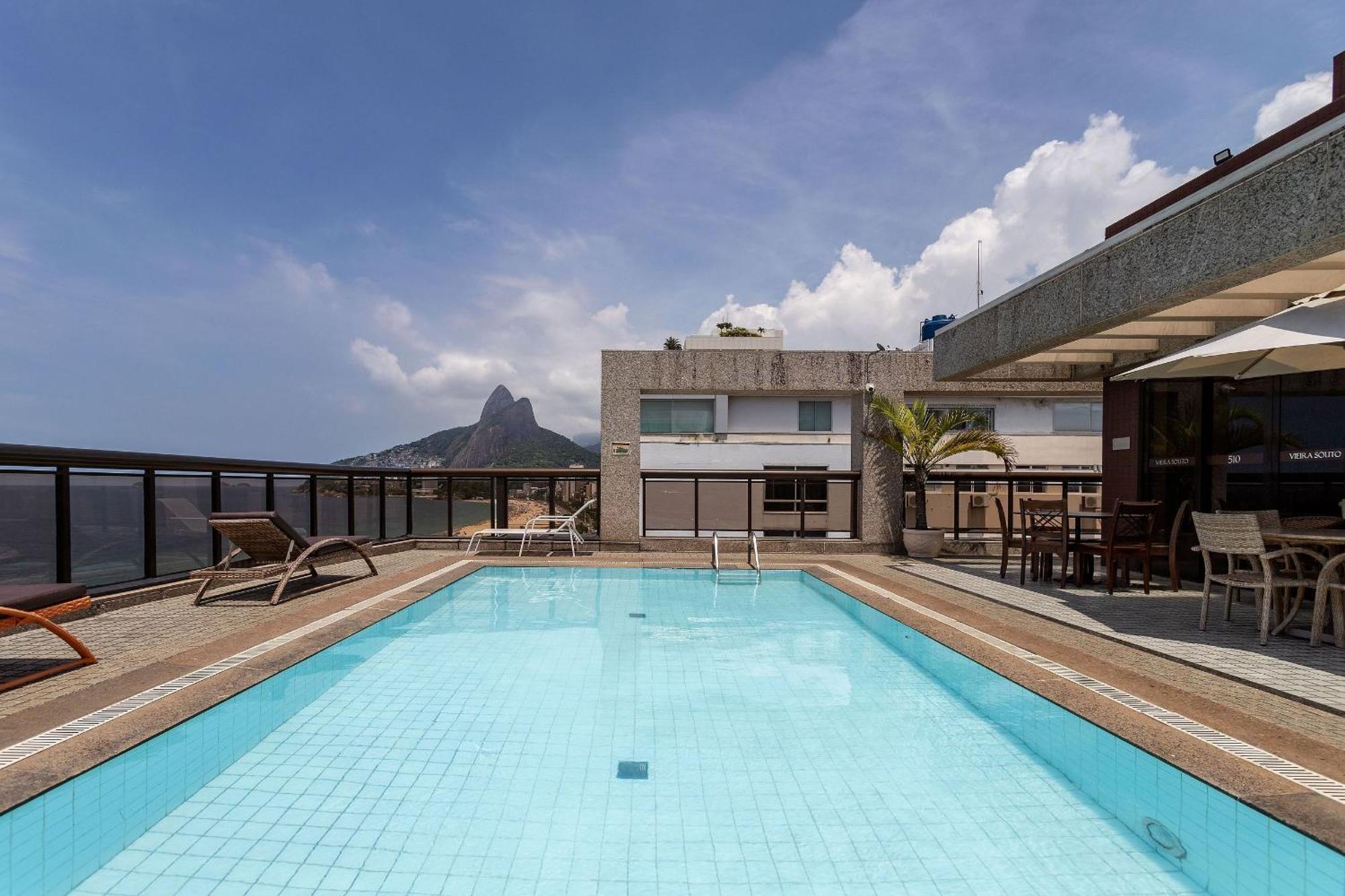 Vista Lateral, Edificio Frente A Praia Rio de Janeiro Exterior photo